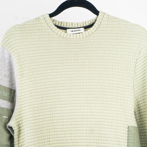 Tim Coppens Textured Multi Print Sweater - Picture 2 of 5